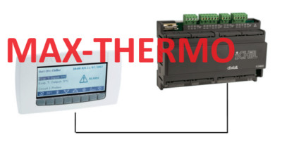 Dixell IC291D-10010 iCHILL Controller + DISPLAY VGC810   24 VOLT FULL KIT