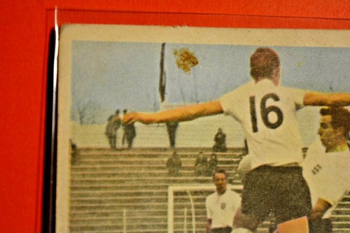 WS-Football World Championship 1962 Cile/Ungheria-Inghilterra 2:1 Rookie Bobby Moore - Foto 2 di 3