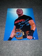Shane Douglas Signed 8x10 The Franchise Ecw Wcw Wwf Nwa