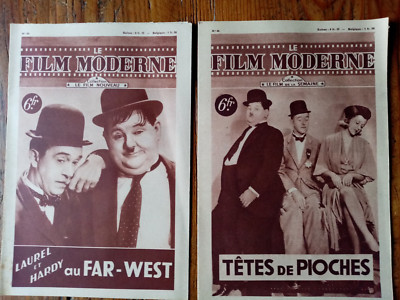 DER MODERNE FILM - Nr. 39 und 44 - 1948 - LAUREL und HARDY -