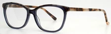 INFACE IF9372 6725 Blue Tortoise Womens Semi Cat Eye Eyeglasses 50-15-135 B:37