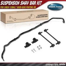Front Suspension Sway Bar w/ Bushing Kit for Chevrolet Cobalt 05-10 Pontiac G5