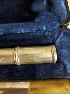 Vintage Artley 18-0 Silver Plated Flute - Made in the USA With