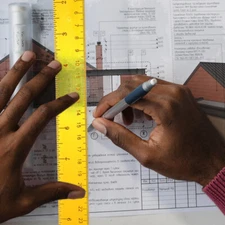 2 Pcs T Square Ruler Curve Ruler for Sewing Plastic Transparent