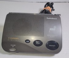 Radio Shack 12-247B Weather Radio Alert 7 Channel NOAA Digital w/Manual Works