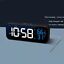 thumbnail 7  - Modern Digital Alarm Clock With Snooze USB Rechargeable Wireless Table Clock