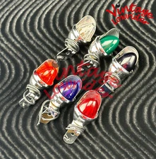 F&R LOWRIDER Bicycle SINGLE Mini Bee Light W/ Visor Wired In MULTIPLE COLORS.