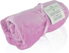 - Super Soft Flannel Fleece Throw Blanket Lightweight 320GSM Great for Sofas ...