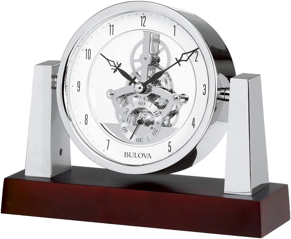 Relojes despertadores de arte Bulova y Radio Reloj