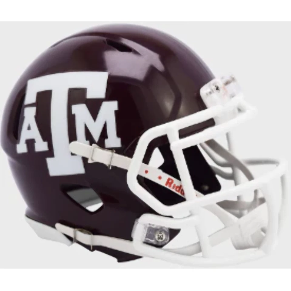 Texas A&M Aggies NCAA Mini Speed Football Helmet - NCAA.