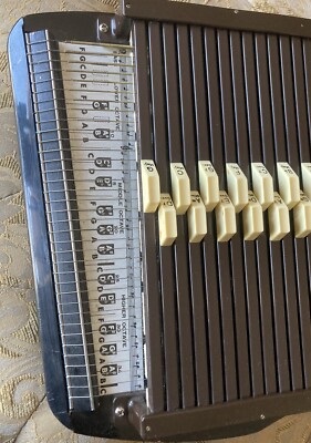 Vintage ChromAharp Autoharp Made in Japan 1960's | eBay
