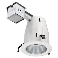 Lithonia Lighting 4 in. Matte White Recessed Open Light Kit LK4OAZ PFMW