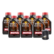 7L Motul 8100 ECO-LITE 0W20 Wix Filter Motor Oil Change Kit API SP-RC
