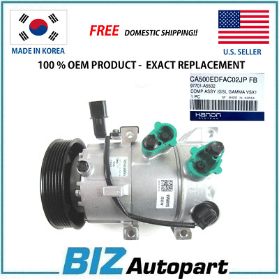 OEM ! A/C COMPRESSOR FOR 17-18 ELANTRA 14-19 FORTE SOUL 1.6L