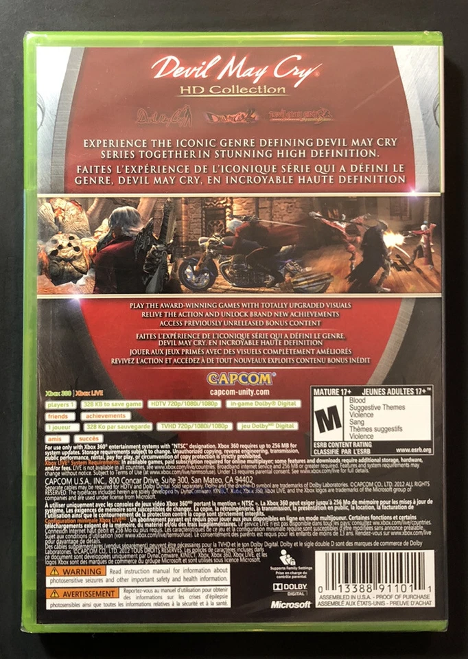Devil May Cry HD Collection (XBOX 360) NEW - Image 2 of 4