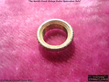 Vintage 1959 Gibson Les Paul Custom Heavy Knurled Switchcraft Switch Nut GOLD 2