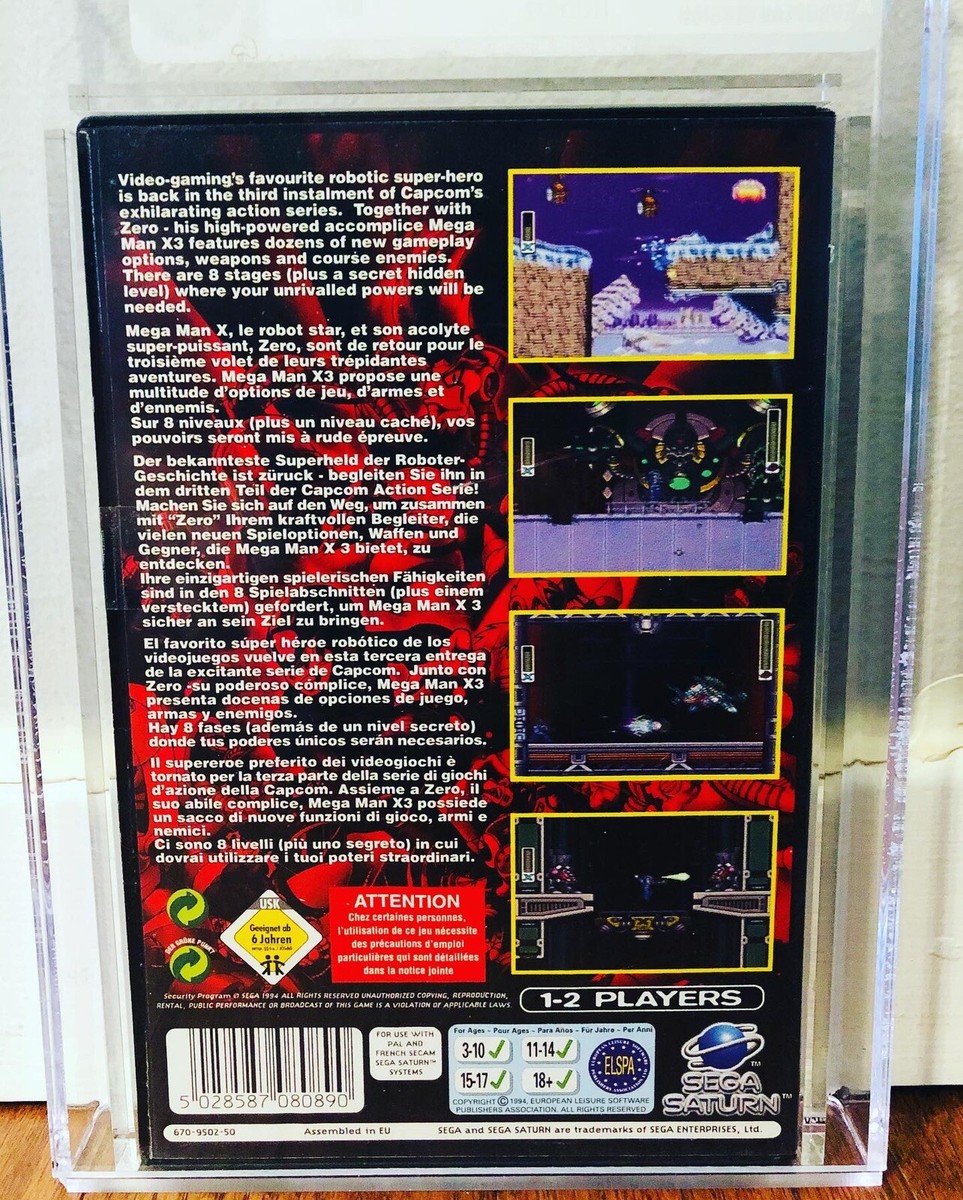 Mega Man X3 (Sega Saturn) for sale online | eBay