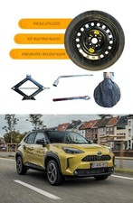 Ruotino di Scorta 16" per Toyota Yaris Cross 125/85r16 con Cric Chiave e Sacca