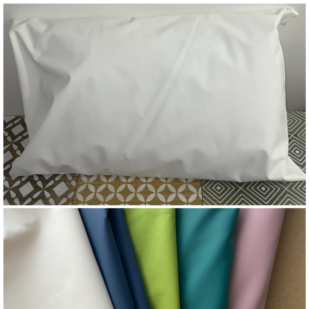 5 colours Waterproof Wipe Down Hospital Grade Medical Pillow Cover UK