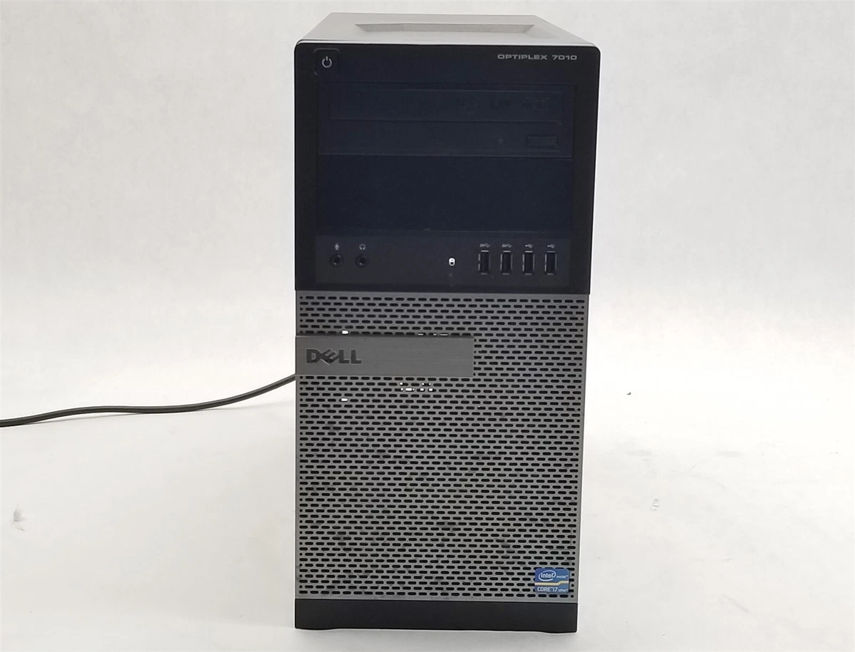 Dell OptiPlex 7010 MT Intel Core i7-3770 3.40GHz CPU 8GB RAM 1TB HDD Win10