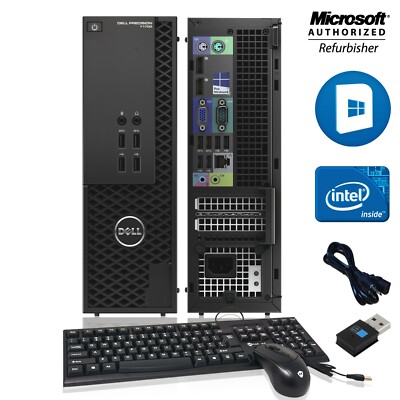 Dell Precision T1700 SFF Workstation Intel i7-4770 3.60 GHz 16G