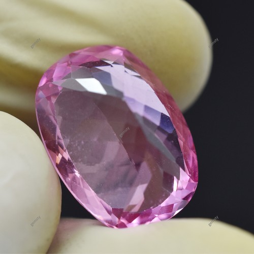 NATURAL Pink 15.35 Ct Cushion Shape CERTIFIED Sapphire Premium Quality Gemstone - Picture 7 of 14