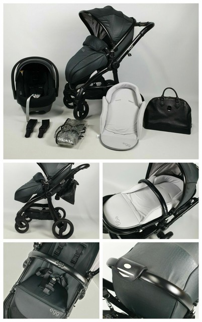 egg jurassic black travel system