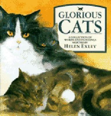 Glorious Cats: A Collection of Words and Painting- hardcover, 9781850156291, new