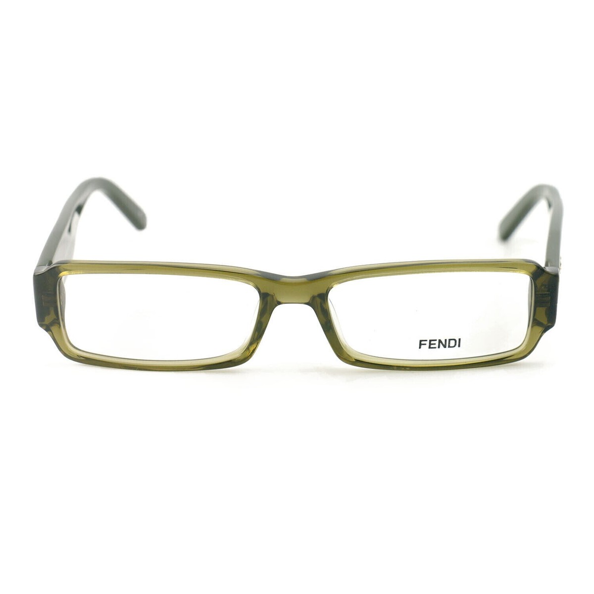 Fendi F934R 318 Women Green Rectangle Eyeglasses Frames 53 x 16 x