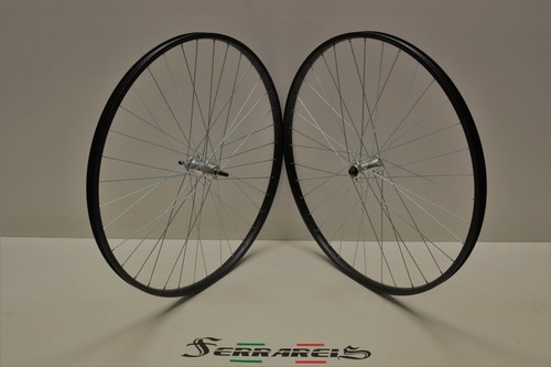 CERCHI BICI 28X1.3/8-1.5/8 1VELOCITA' FIXED SCATTO FISSO SINGLE SPEED NERI  | eBay