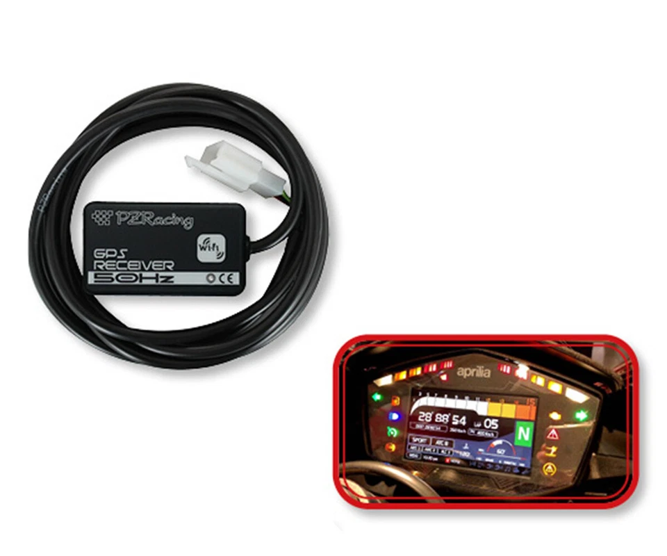 Ricevitore GPS plug and play PzRacing AP600 APRILIA RSV4 RF 2017 > 2018 Foto 2 de 2