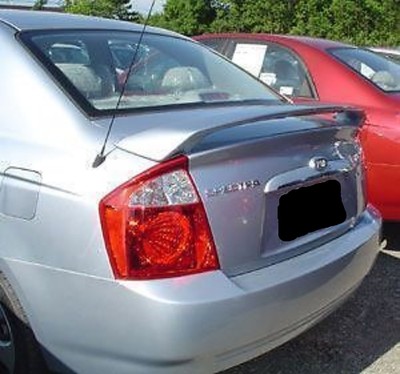 Unpainted Gray Primer Spoiler for Kia Spectra 4DR 2005 2006 2007 2008 2009 New