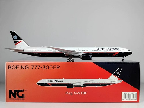 NG Models BRITISH AIRWAYS for Boeing B777-300ER G-STBF 1:400 Aircraft Model - Picture 6 of 8