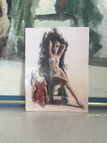 Are you a Mad Men art collector. Put this Clemente Micarelli on your wall! - Picture 5 of 7
