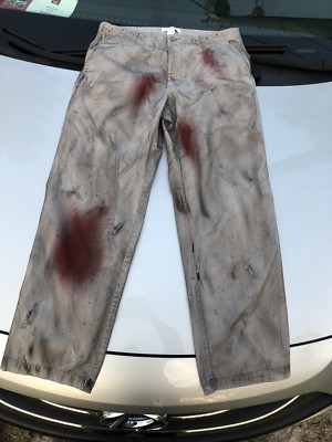 Jason Voorhees Part 4 Scuffed Hand painted Pants-high Quality- Plz Read Details