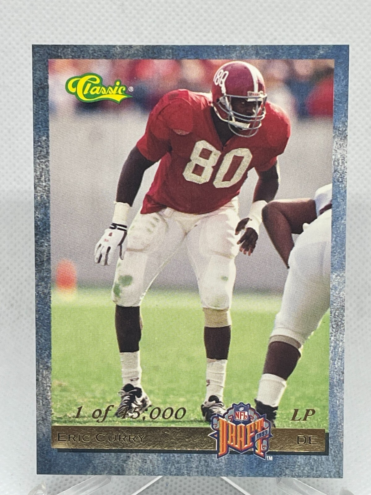 Eric Curry 1993 Classic Limited Prints #LP6 1 of 45,000 Rookie Card