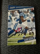 Kenny Moore Colts Signed Trading Card Autographed
