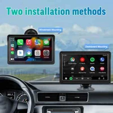 7 Inch Car Radio Wireless CarPlay＆Android HD Touch Screen Car Stereo Multimedia