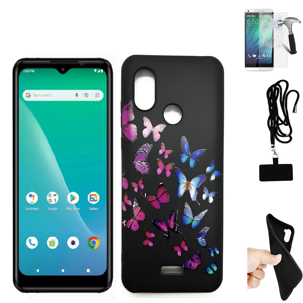 Phone Case for Hot Pepper Chilaca Flexible Gel /Tempered Glass/Crossbody Lanyard