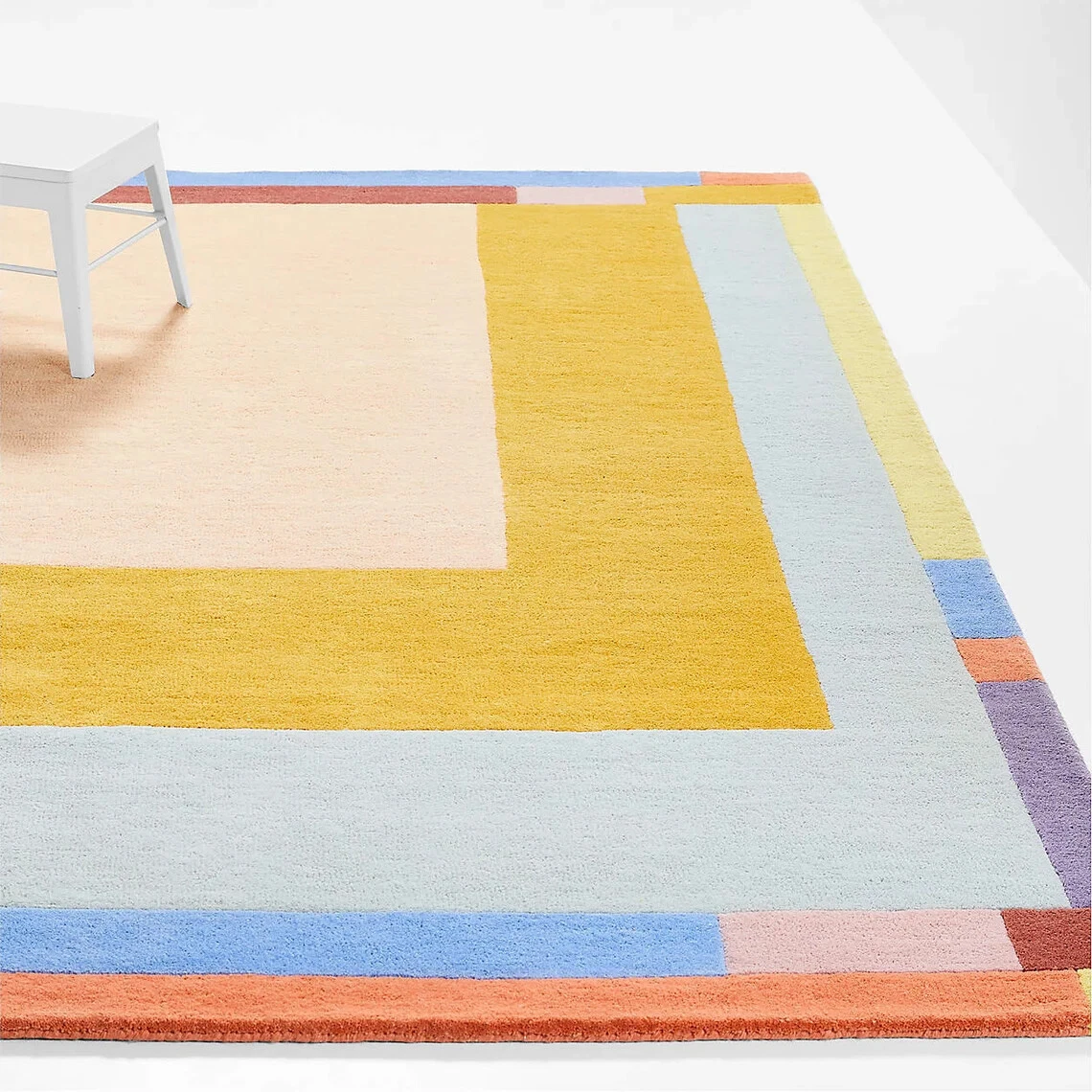 New Hand tufted new design rug Nz wool rug new look design rug 5x8 8x8 8x10 rug