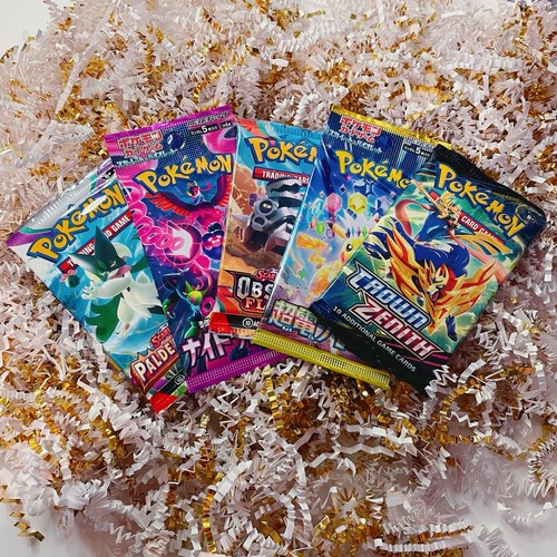 Pokémon Mystery Box - 3 English Packs, 2 Japanese Packs + MORE!
