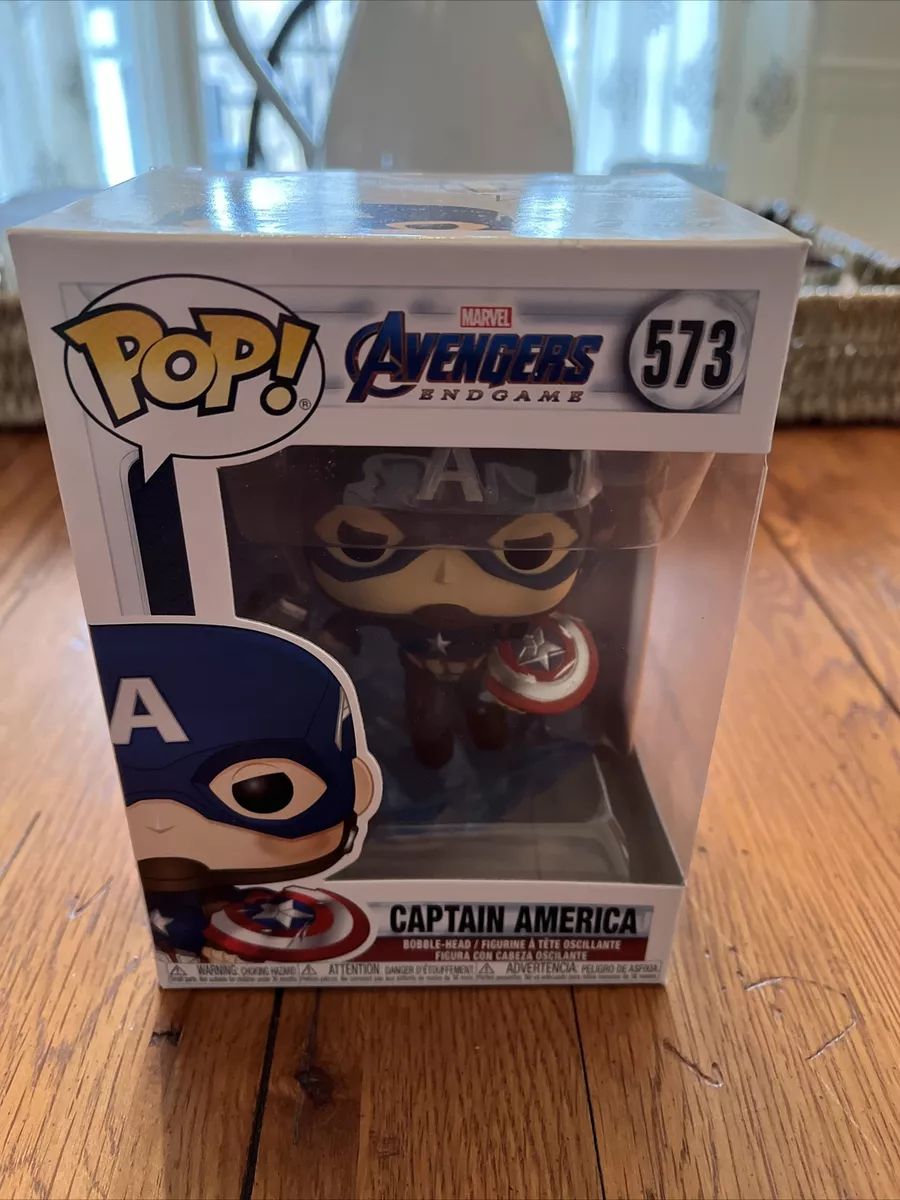 Avengers: Endgame Captain America Funko Pop (Mjolnir & Broken