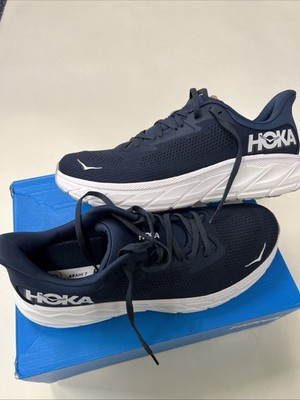 Hoka Arahi 7 Men's Size 12D Navy Navy/White Athletic Running Sneakers OPC NEW