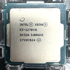 Intel Xeon E3-1270V6 3.8GHz Quad Core LGA 1151 Processor CPU SR326