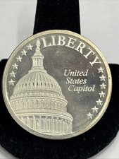 United States Capital 1 Oz .999 Silver Round 109.65 per troy oz