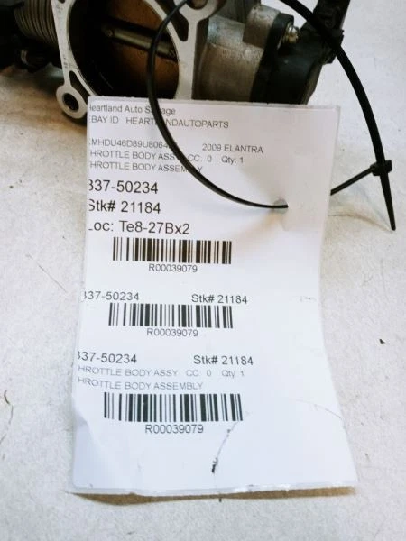 2007-2010 HYUNDAI ELANTRA 2.0L SEDAN THROTTLE BODY OEM 35170-26910 - Image 4 of 4