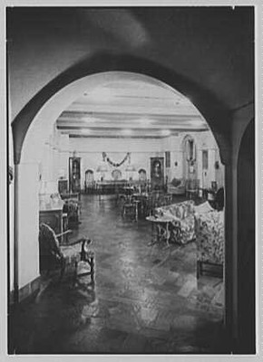 Forest Hills New York Albert P Armour Residence Playroom 1944 Arch View
