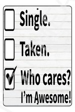 Funny Aluminum Sign Weatherproof 8x12 Metal Plaque Home Decor Outdoor