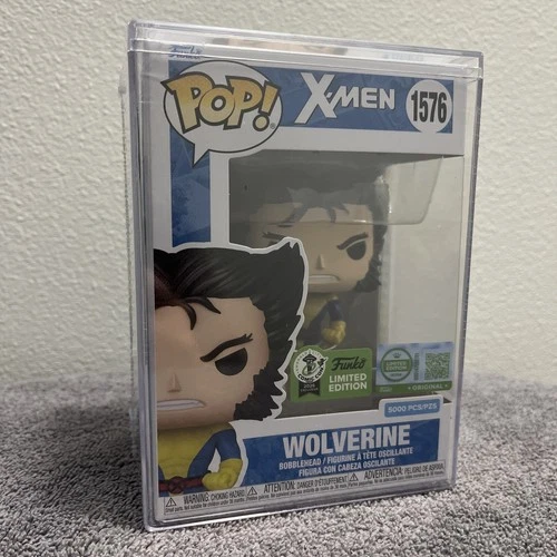 Funko Pop! Wolverine (Classic Unmasked) #1576 w/ Protector LE 5000 ECCC In Hand