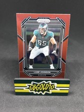 2022 Panini Prizm Lane Johnson Retail Red SSP Eagles